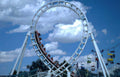 sky rocket coaster Vintage A4 Photo Print
