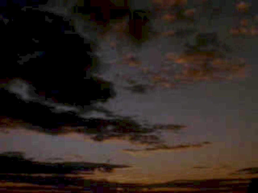 sky sunset clouds1980s 1990s A4 Photo Print