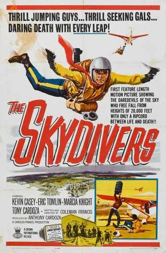 skydivers  01 film star poster A4 Photo Print