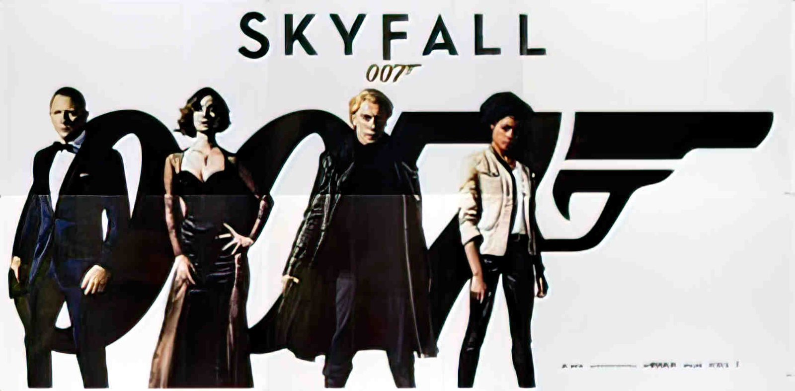 skyfall indian 6 sh B Advert A4 Photo Print