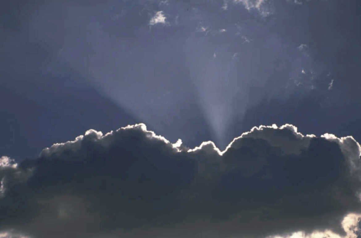 skyline clouds storm 1980s 1990s A4 Photo Print