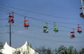 skyride gondolas fair Vintage A4 Photo Print