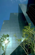 skyscraper los angeles Vintage A4 Photo Print