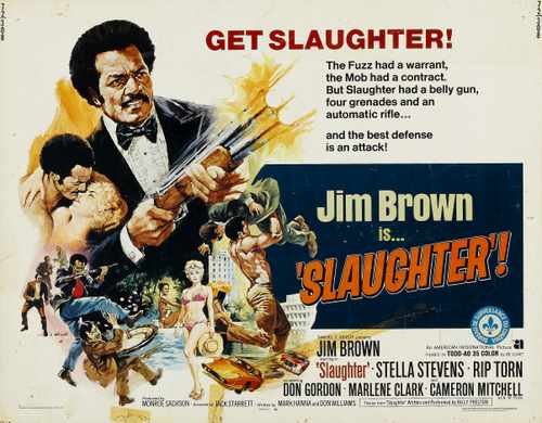 slaughter  02 film star poster A4 Photo Print