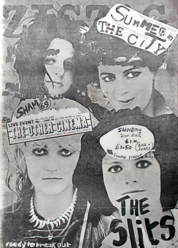slitsflyer2SMALL(72) Punk Flyer A4 Photo Print