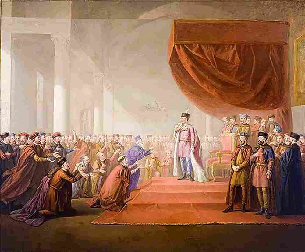 smokowski spethen bathory inaugurating vilnius university Art A4 Photo Print