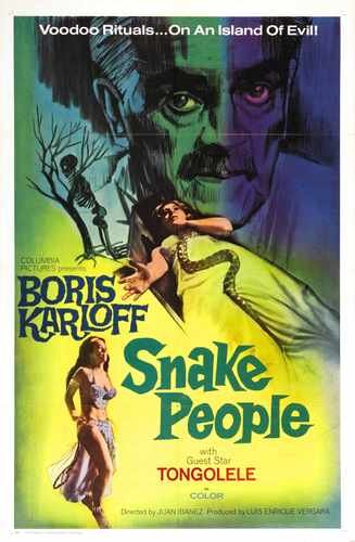 snake people  01 film star poster A4 Photo Print
