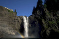 snoqualmie waterfall rainbow 1980s 1990s A4 Photo Print