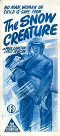 snow creature  03 film star poster A4 Photo Print