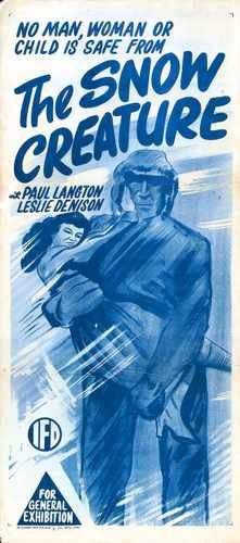 snow creature  03 film star poster A4 Photo Print