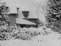 snow house woods1980s 1990s A4 Photo Print