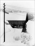 snow mc escher 1936 A4 Photo Print