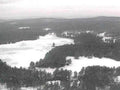 snow mountain lake1980s 1990s A4 Photo Print
