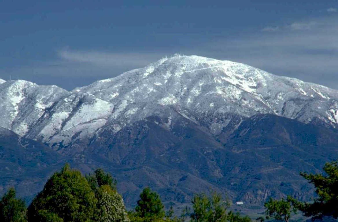 snow mountains california 1980s 1990s A4 Photo Print