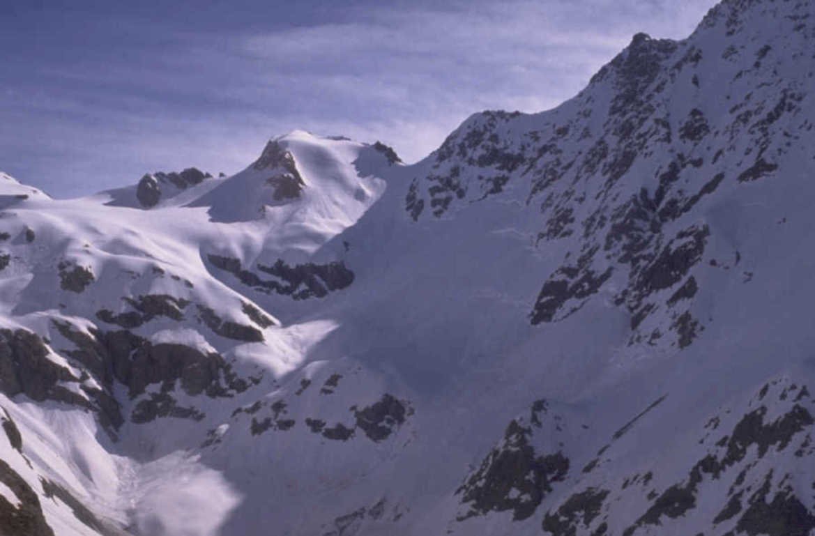 snow mountains ice 1980s 1990s A4 Photo Print