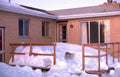 snow removal entryway Vintage A4 Photo Print