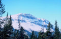 snowy mountain landscape1980s 1990s A4 Photo Print