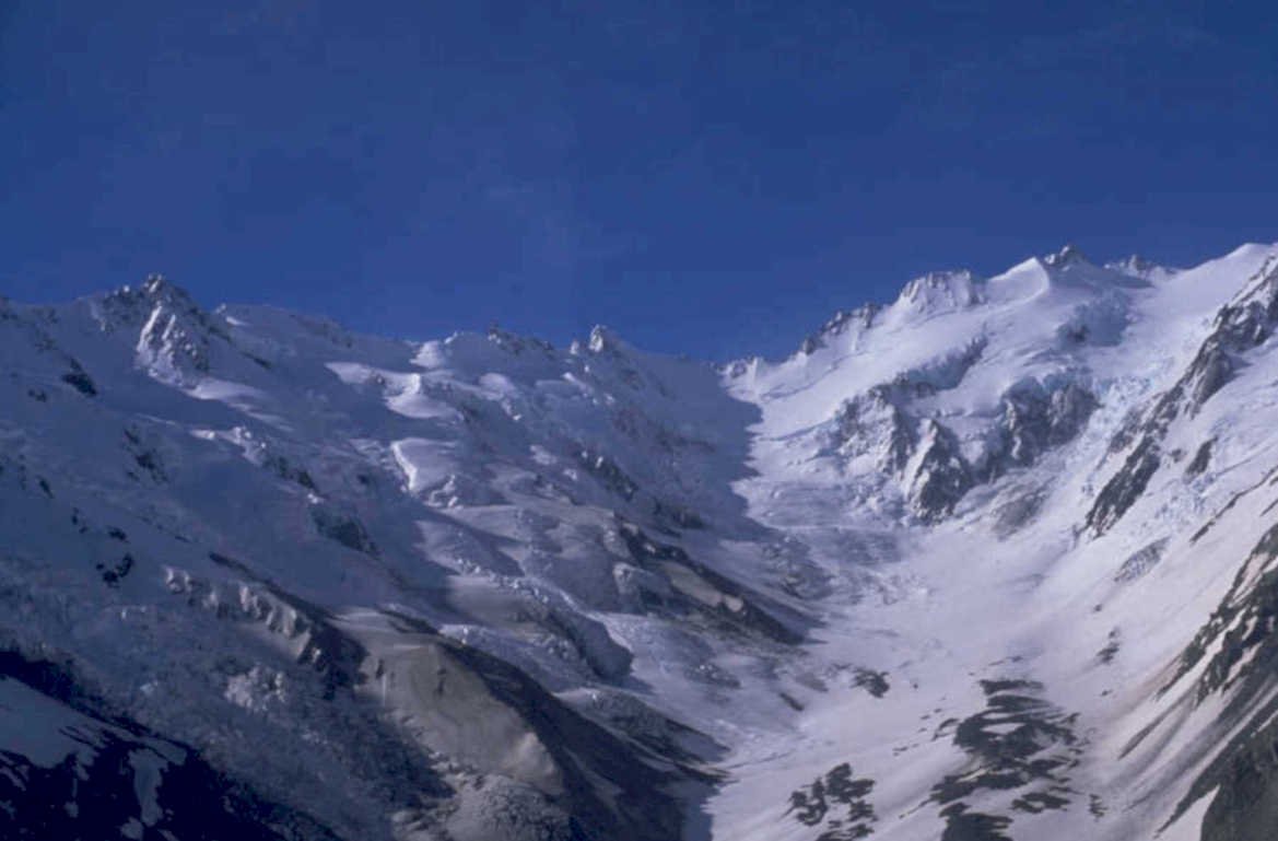 snowy mountain range 1 1980s 1990s A4 Photo Print