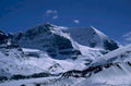 snowy mountain rocks 1980s 1990s A4 Photo Print