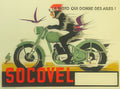 socovel purplebirds web Vintage Advert A4 Photo Print