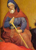 soest Lady Altar Middle Panel Detail Art A4 Photo Print