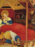 soest Passion Altar Nativity Detail Art A4 Photo Print