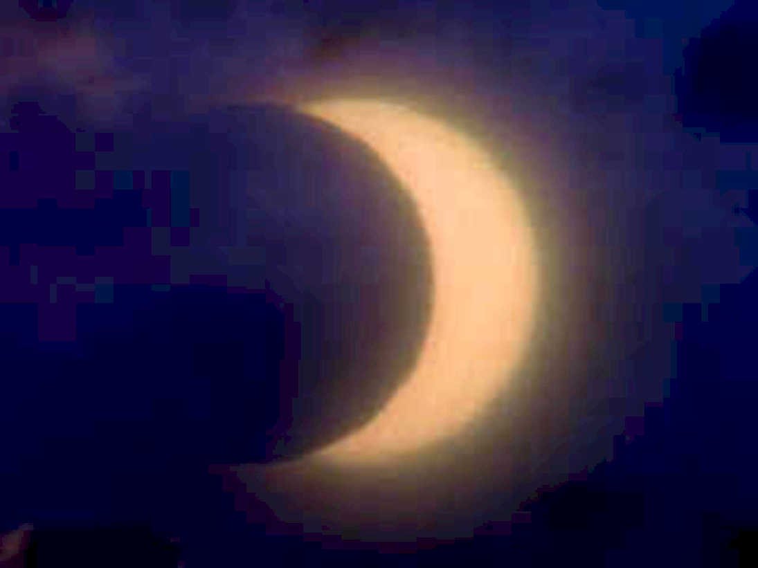 solar eclipse jupiter1980s 1990s A4 Photo Print