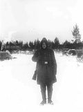 soldier river ridge Vintage world war A4 Photo Print