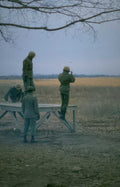 soldiers observation post Vintage A4 Photo Print