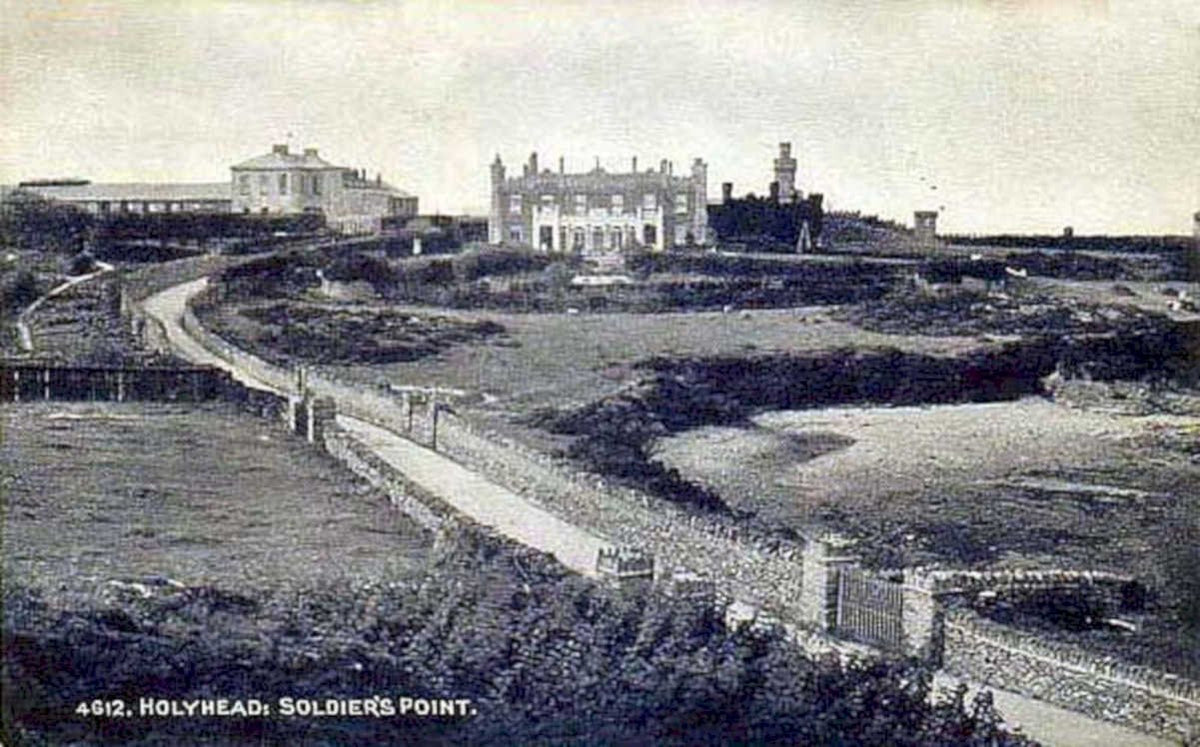 soldiers point holyhead 2Vintage 1880s 1900s A4 Photo Print