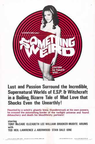 something weird  01 film star poster A4 Photo Print