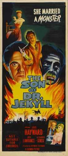 son of dr jekyll  04 film star poster A4 Photo Print