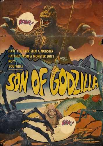 son of godzilla  01 film star poster A4 Photo Print
