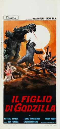 son of godzilla  02 film star poster A4 Photo Print
