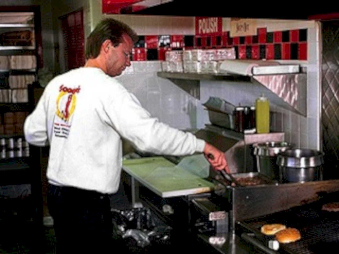 sonic grill kitchen1980s 1990s A4 Photo Print