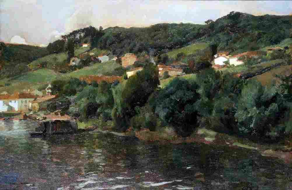 sor Asturian Landscape Art A4 Photo Print