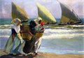 sor Three Sails Art A4 Photo Print
