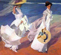 sor Walk on the Beach Art A4 Photo Print