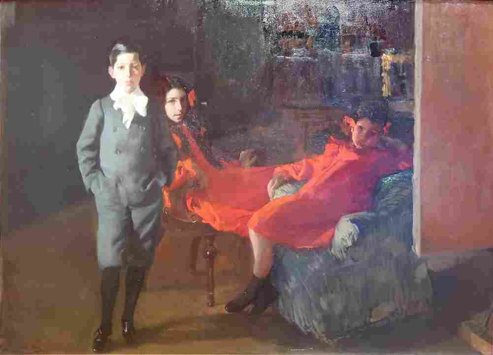 sorolla mis hijos my children Art A4 Photo Print