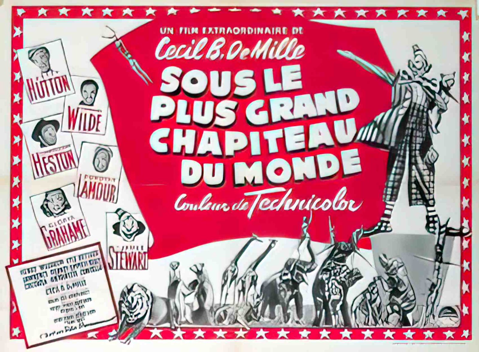 sous le plus grand pt Advert A4 Photo Print