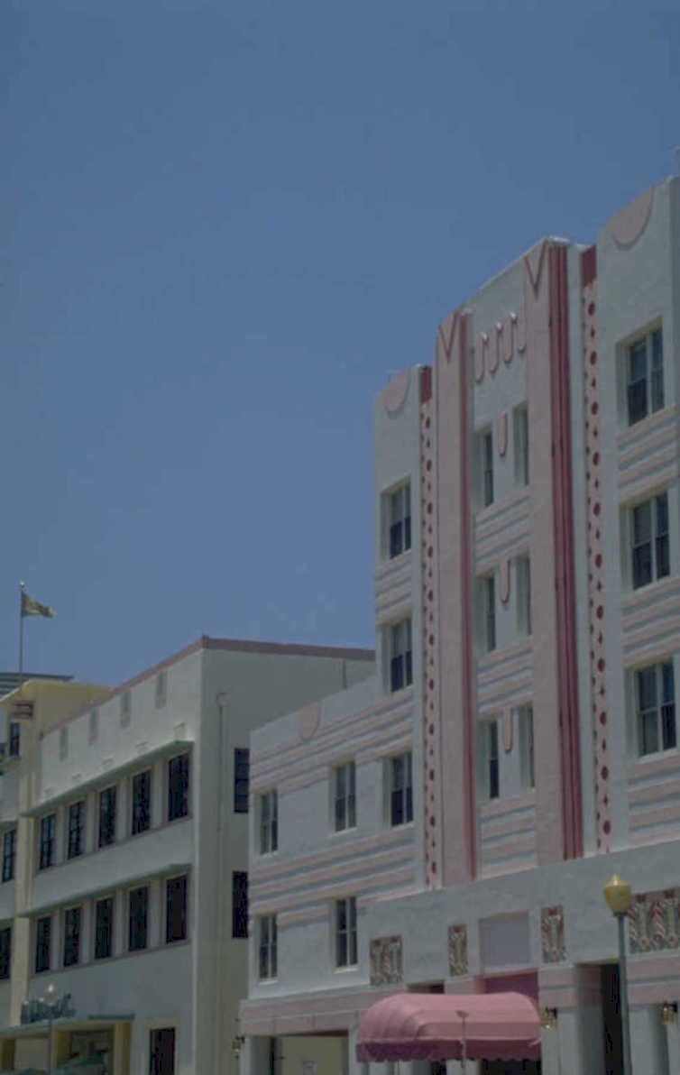 south beach hotel 1980s 1990s A4 Photo Print 42