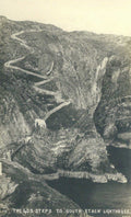south stack lighthouse 1Vintage 1880s 1900s A4 Photo Print