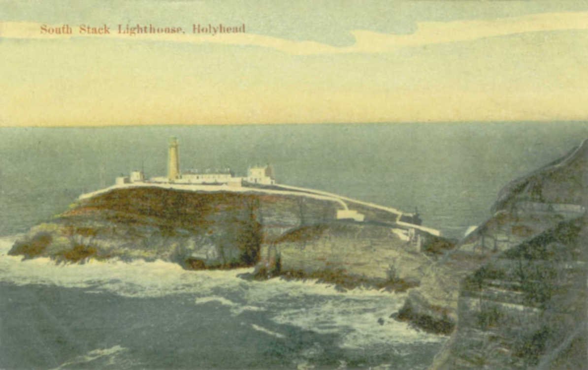 south stack lighthouse 3Vintage 1880s 1900s A4 Photo Print