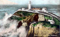 south stack lighthouseVintage 1880s 1900s A4 Photo Print