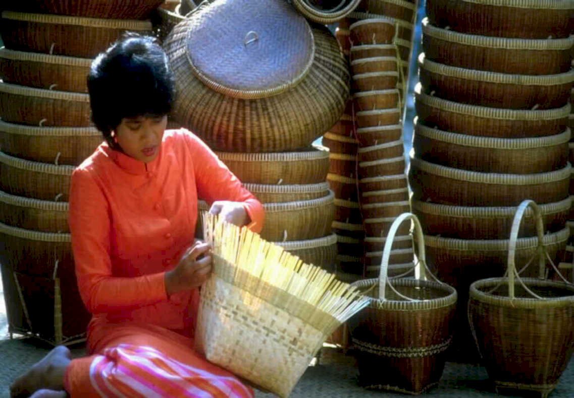 southeast asian market1980s 1990s A4 Photo Print