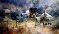southern christmas camp Art A4 Photo Print