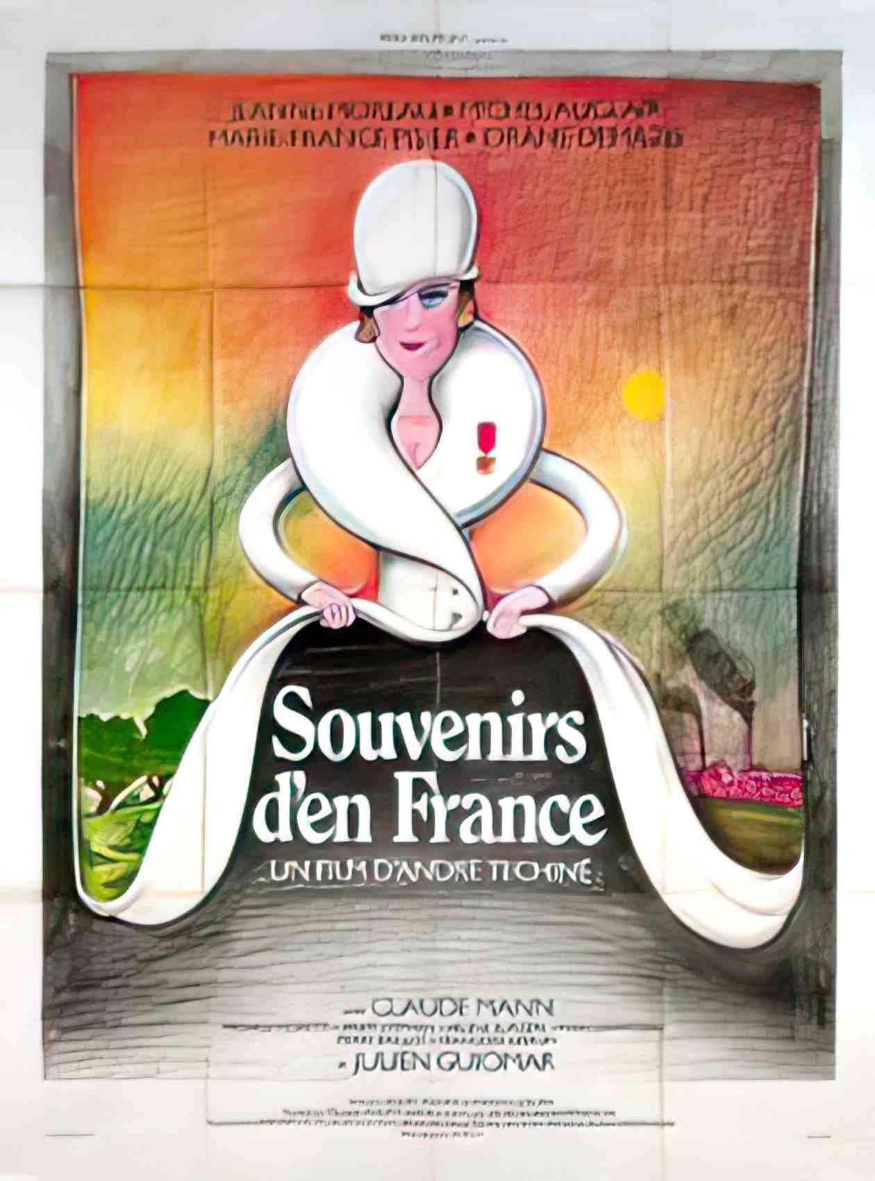 souvenirs d en france Advert A4 Photo Print