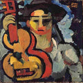 souza cardoso ukulele Art A4 Photo Print