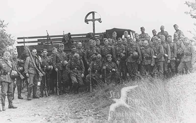 soviet army truck Vintage world war A4 Photo Print