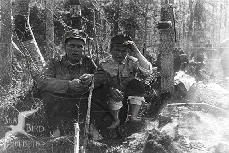 soviet soldiers trench 3 Vintage world war A4 Photo Print